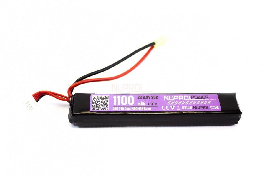 Akku Li-Fe 9.9V - 1100mAh - Slim Stick - Game-On.no