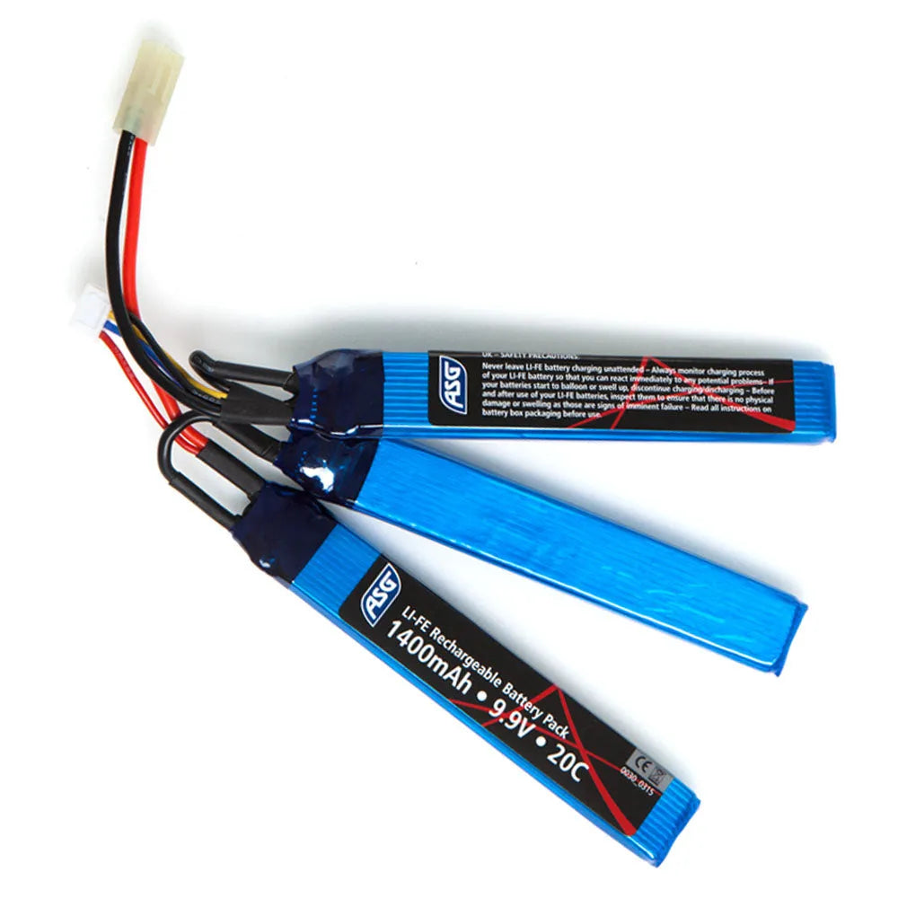 Battery - Li-Fe 9.9V 1400 - Sticks - Game-On.no