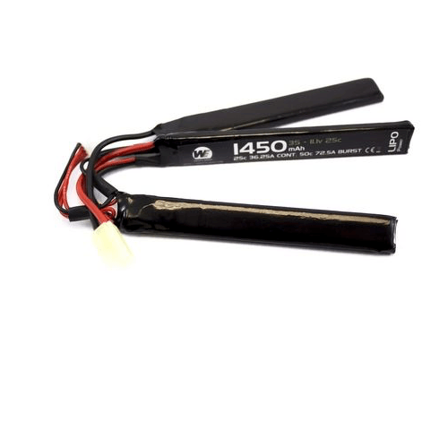 Akku Li-Po 11.1V 30C 1450mAh - Cranestock/Nunchuck - Liten Pl - Game-On.no