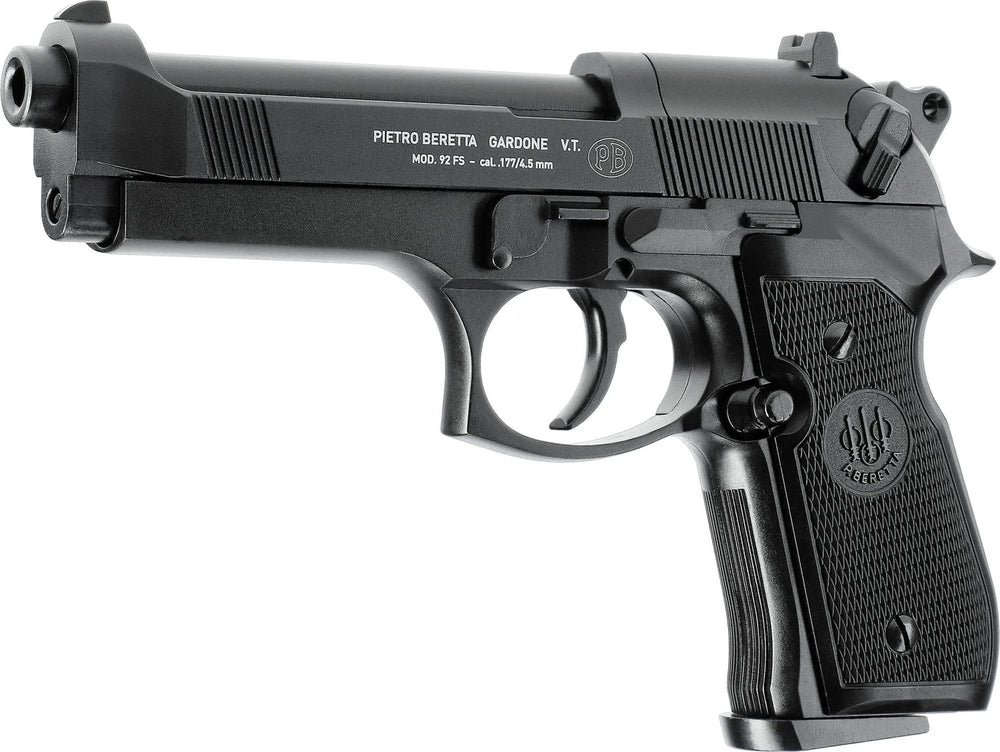 Beretta 92FS musta ilmapistooli - 4.5mm - Game-On.no