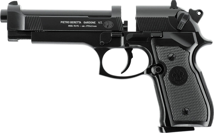 Beretta 92FS Black Luftpistol - 4.5mm - Game-On.no