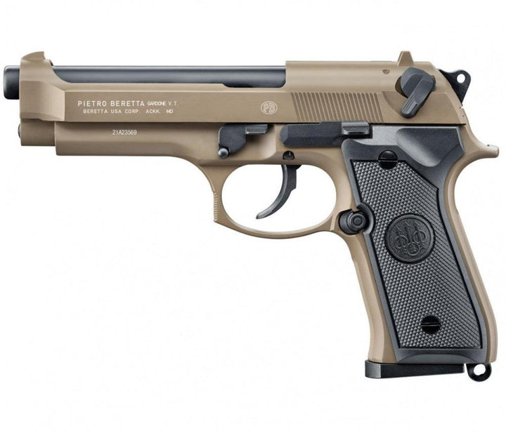 Beretta MOD 92 - Gassdrevet Softgun Pistol - Desert - gameon.eu