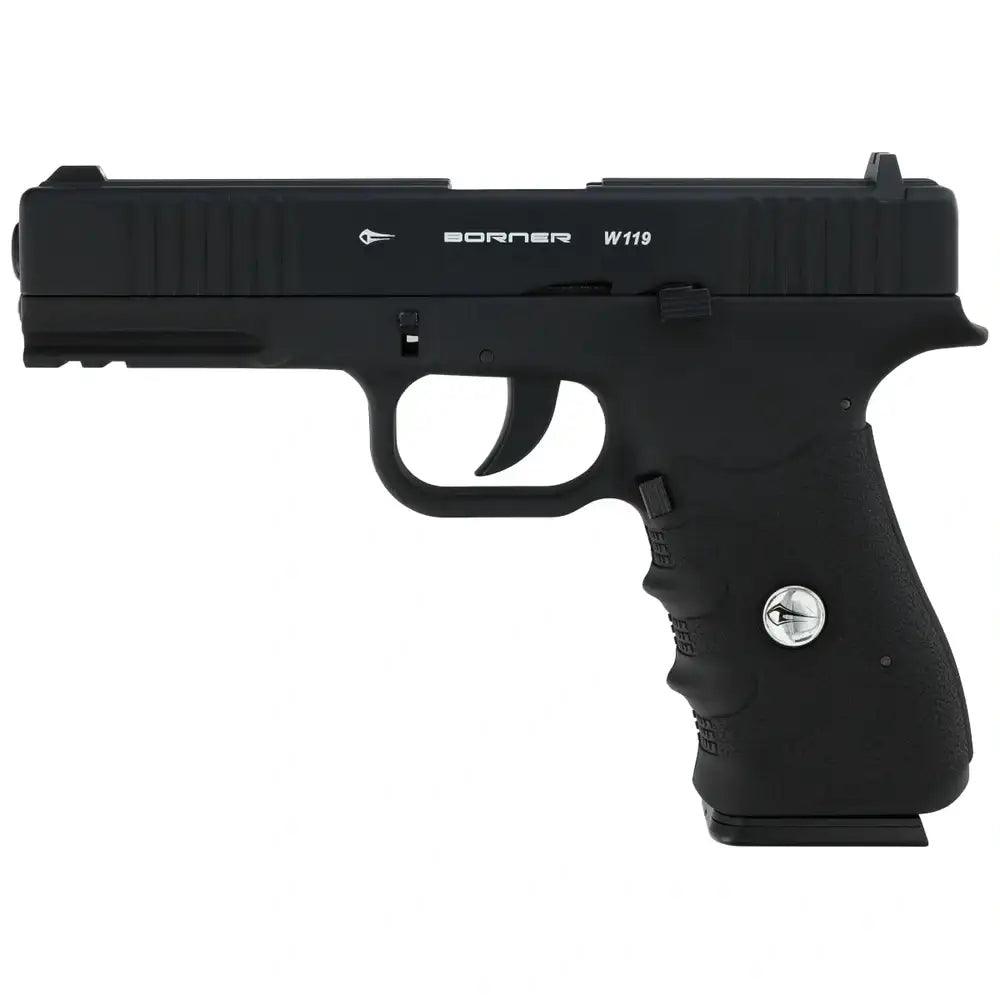 Borner - W119 CO2 Drevet Luftpistol med Blowback - 4.5mm BB - Game-On.no