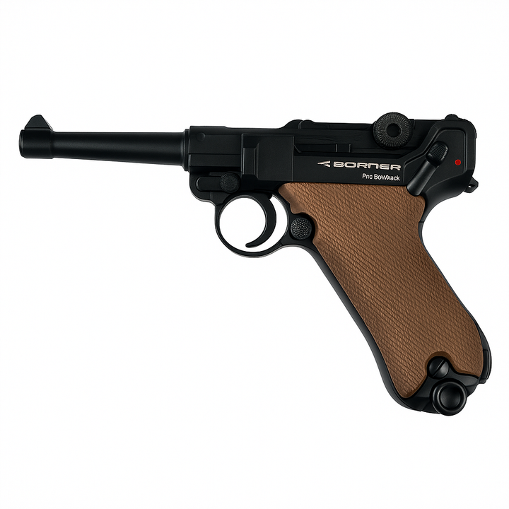 P08 - CO2 Drevet Luftpistol med Blowback - 4.5mm BB