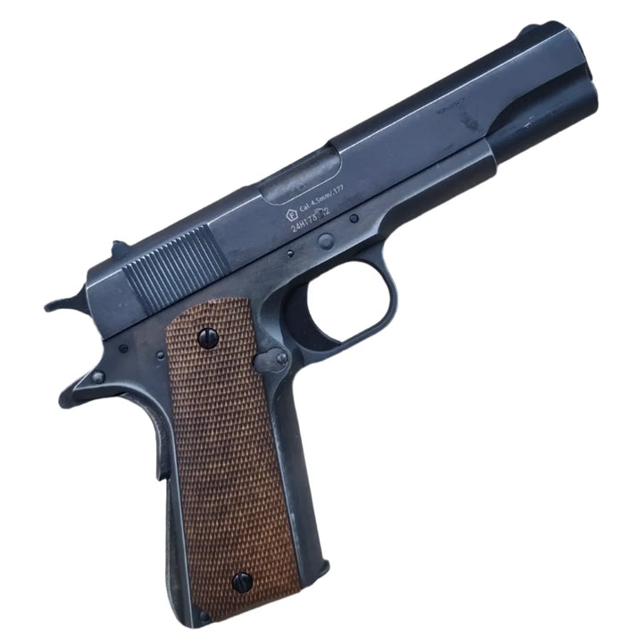 1911 - Full Metall CO2 Drevet Luftpistol med Blowback - 4.5mm BB