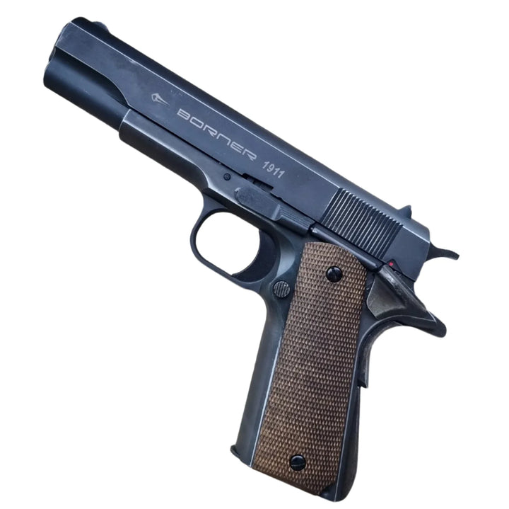 1911 - Full Metall CO2 Drevet Luftpistol med Blowback - 4.5mm BB