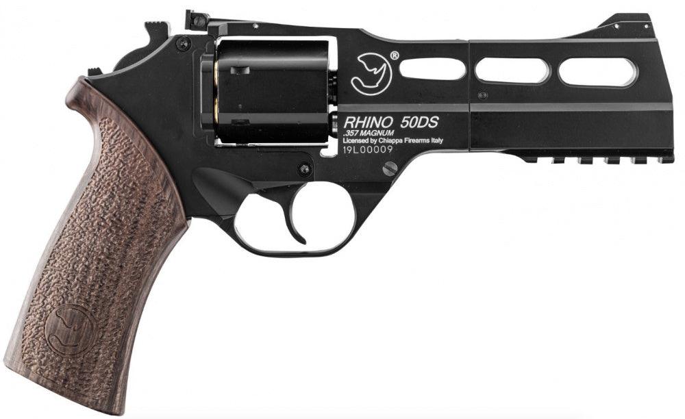 Chiappa - Rhino 50DS Co2 Drevet Airsoft Revolver - Svart - Game-On.no