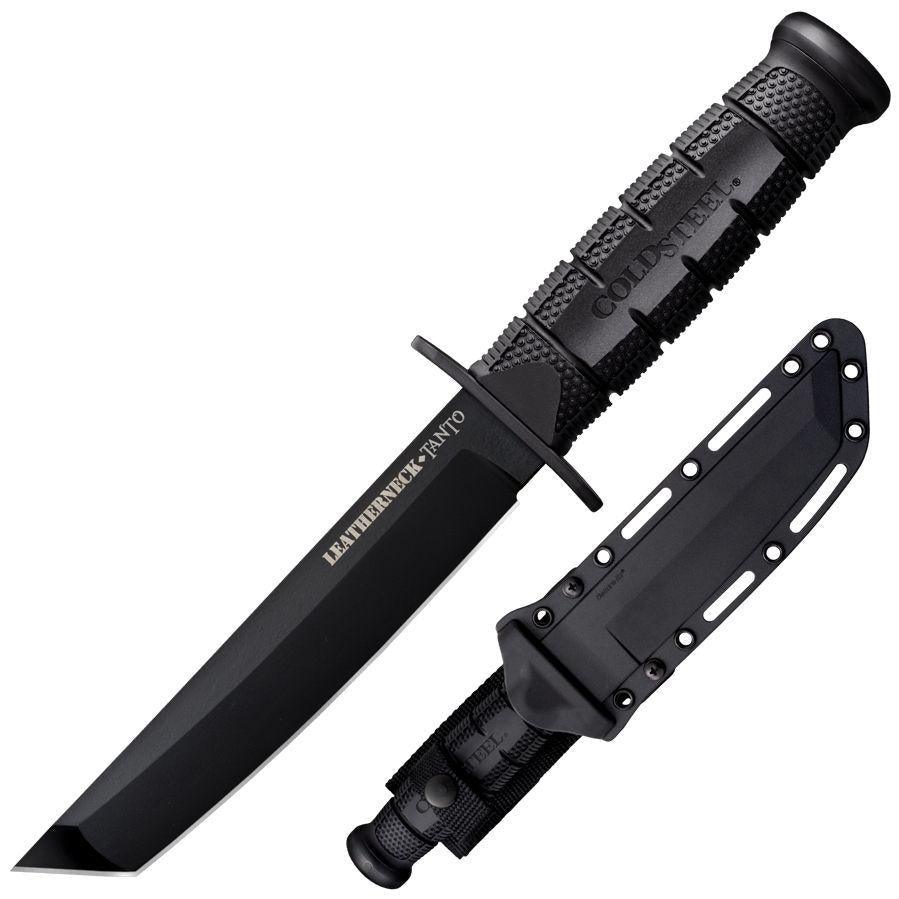 Cold Steel - Leatherneck Tanto-Messer mit Scheide - Game-On.no