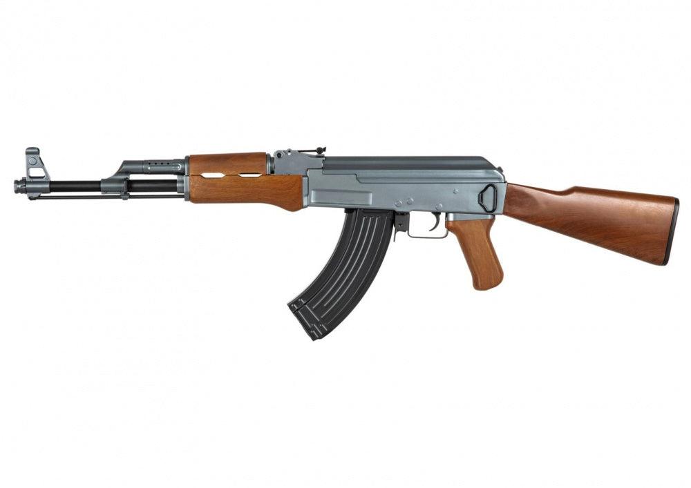 CYMA - AK47 Electric Softgun Rifle - Wood - Game-On.no