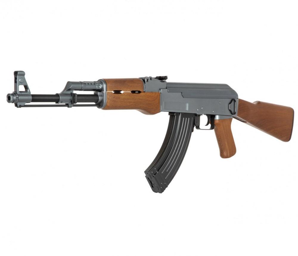 CYMA - AK47 Electric Softgun Rifle - Wood - Game-On.no