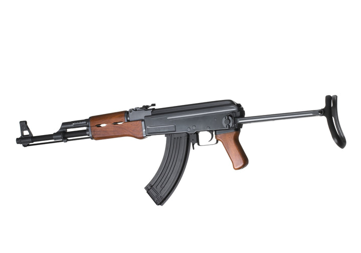 Cyma CM028S AKS47 Elektrisk Softgun m/Foldekolbe - Sort/Brun - motsatt side