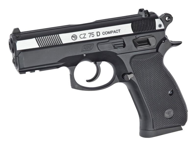 CZ 75D Compact Luftpistole - Silber - 4.5mm BB - Game-On.no