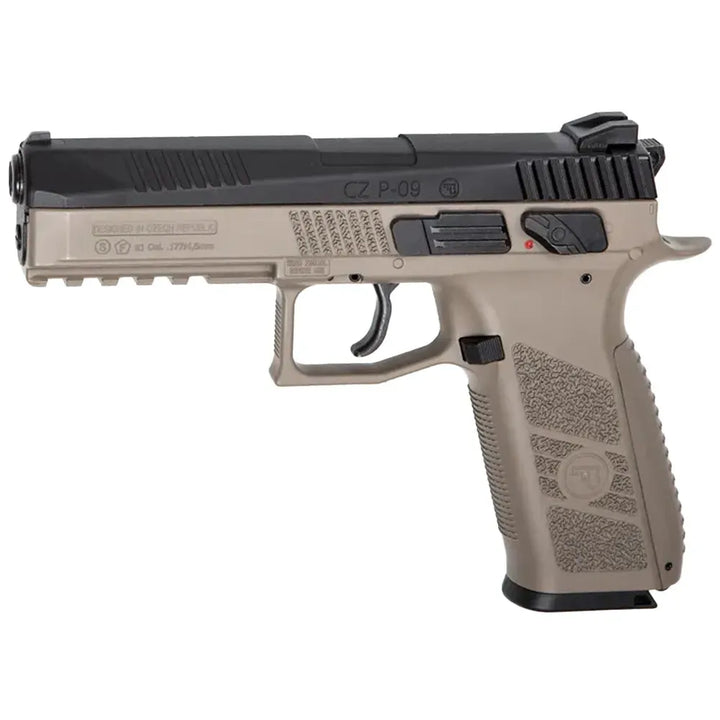 CZ P-09 Luftpistol Pellet med Blowback - Tan - Game-On.no