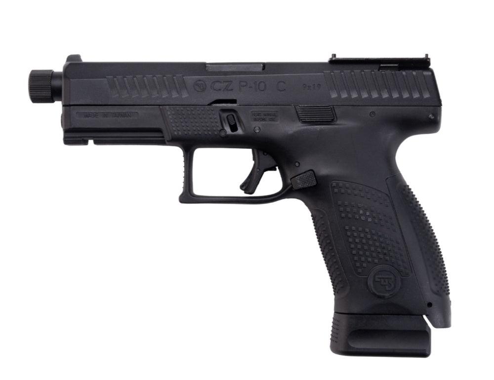 CZ - P10C OR-OT CO2-driven softgunpistol med blowback - Svart - Game-On.no