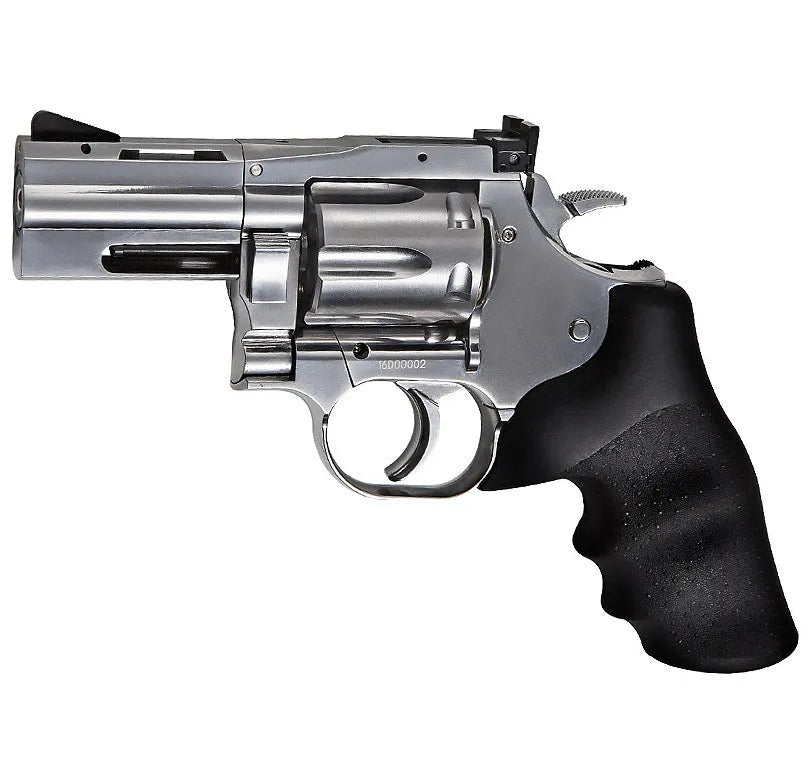 Dan Wesson 715 2.5Inch Revolver - Silver - 4.5mm Pellets - Game-On.no