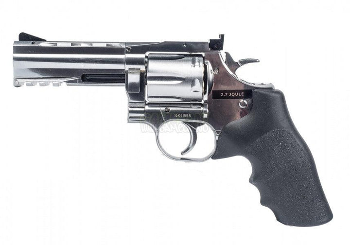 Dan Wesson 715 4inch Revolver - Sølv - 4.5mm Pellets - gameon.eu