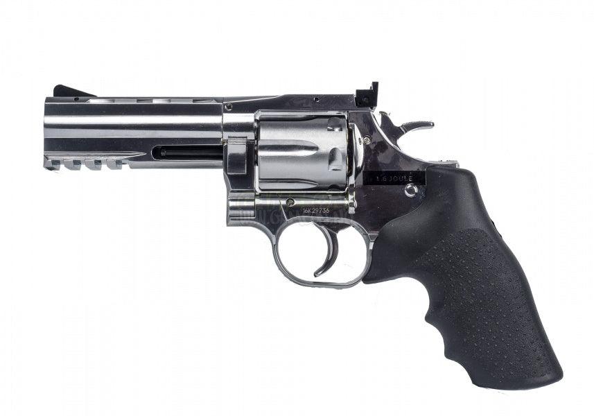 Dan Wesson 715 4inch Revolveri - Sølv - 6mm - Game-On.no