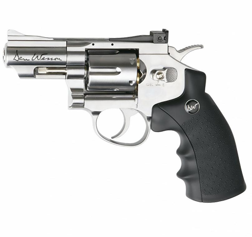 Dan Wesson Revolver 2.5 Chrome - 4.5mm BB - Game-On.no