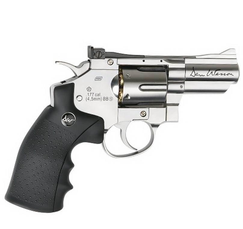 Dan Wesson Revolver 2.5 Silber - 4.5mm Pellets - Game-On.no