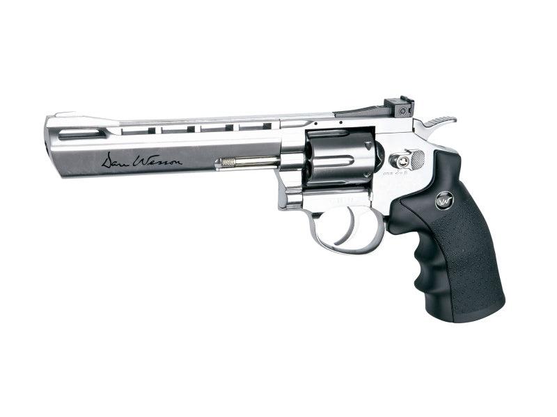 Dan Wesson Revolver 6 Chrome - 4,5 mm BB - Game-On.no