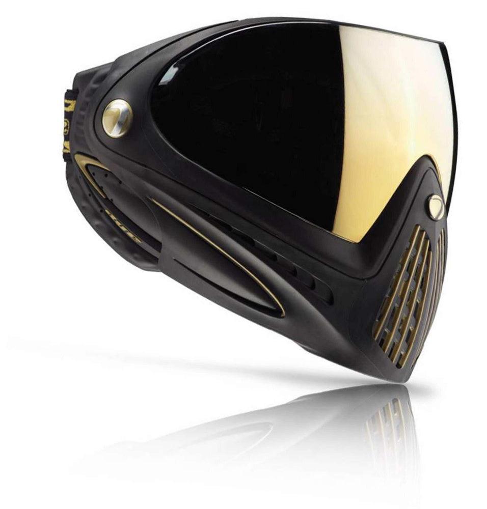 Dye i4 - Paintball Mask with Double Glass - Black/Gold - Game-On.no