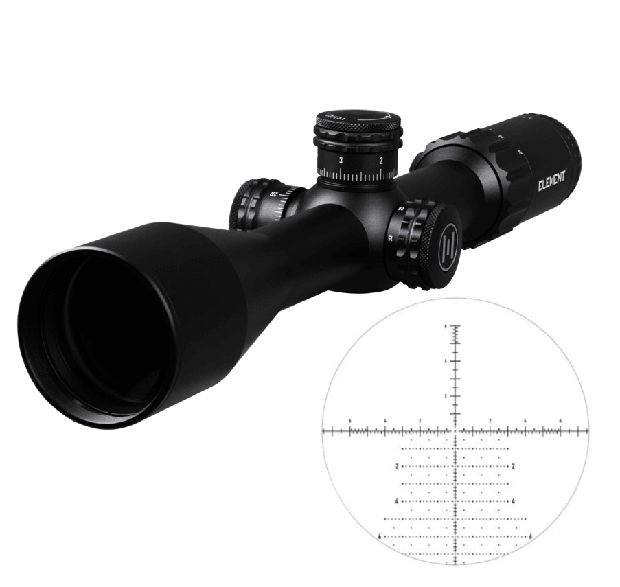 Element Optics - Helix kiikaritähtäin 6-24x50 FFP APR-2D MRAD - Game-On.com