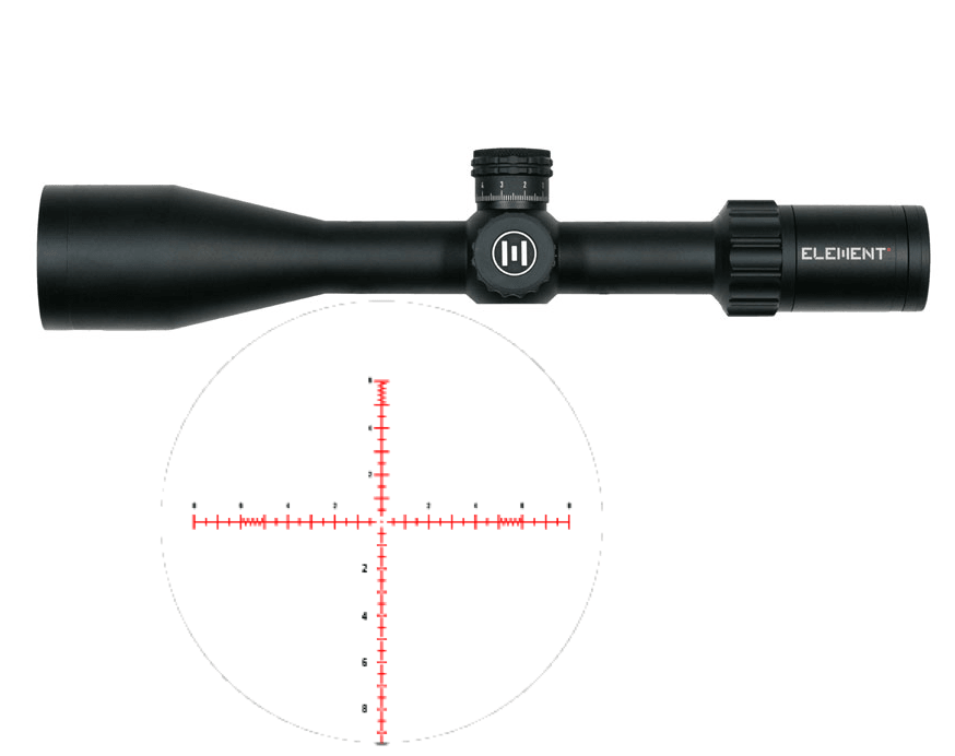 Element Optics - Nexus kiikaritähtäin 5-20x50 FFP MRAD APR-1C - Game-On.com