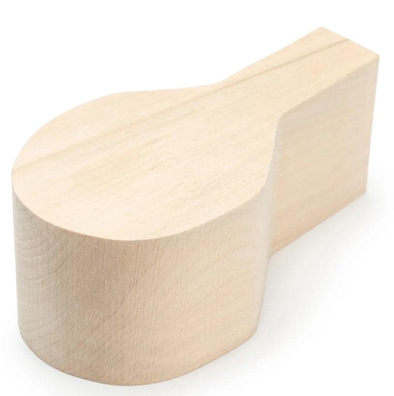 Rohling für Holzschnitzerei Turkopp - Linden 13cm - Game-On.no