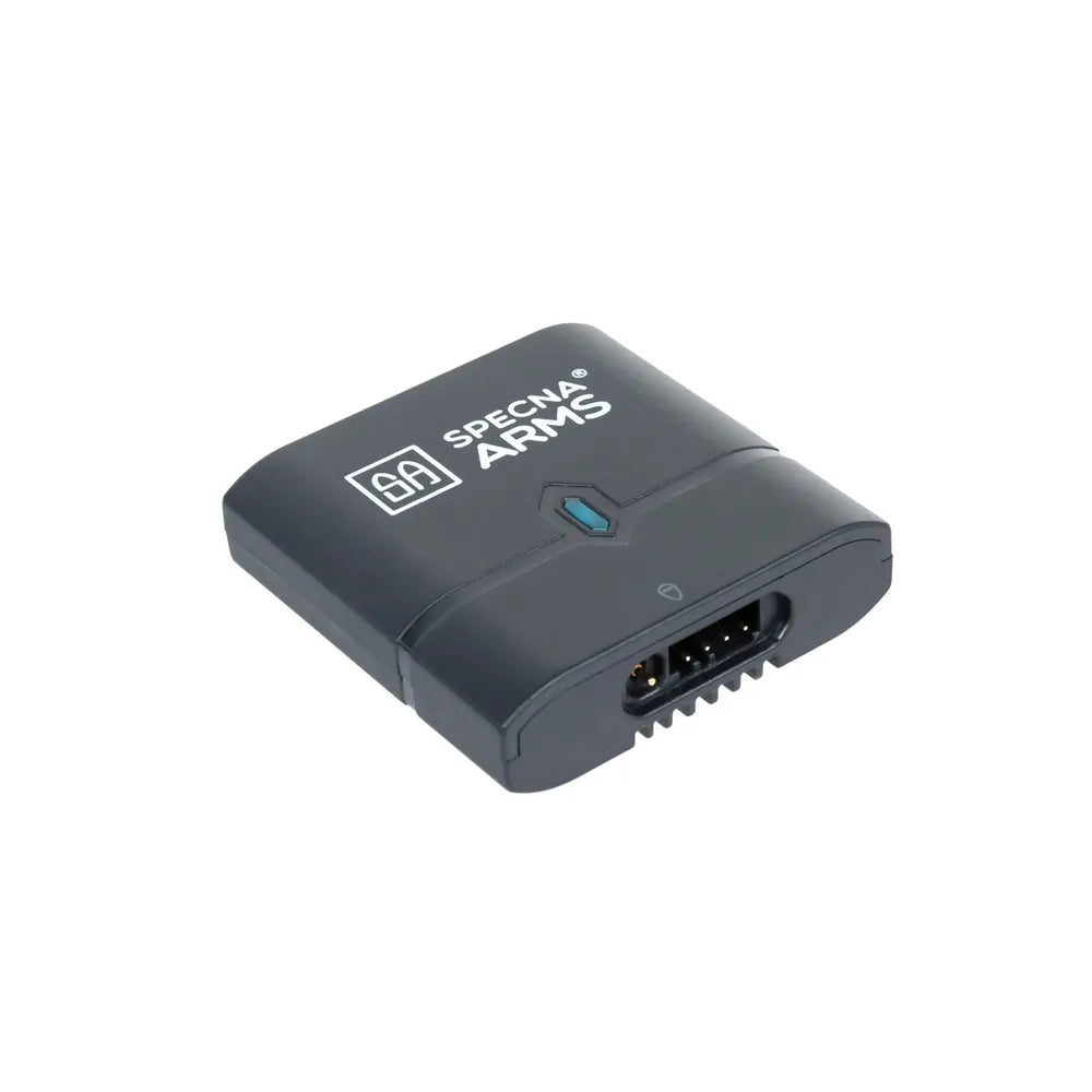 Specna Arms - Nano Lader Sett med 11.1V 1100mAh Li-Po Batteri - T-Deans Plugg