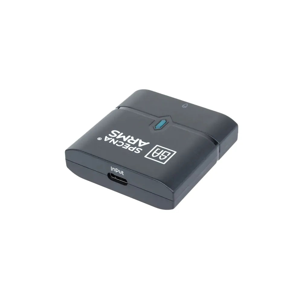Specna Arms - Nano Lader Sett med 11.1V 1100mAh Li-Po Batteri - T-Deans Plugg