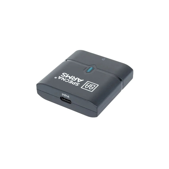 Specna Arms - Nano Lader Sett med 11.1V 1100mAh Li-Po Batteri - T-Deans Plugg