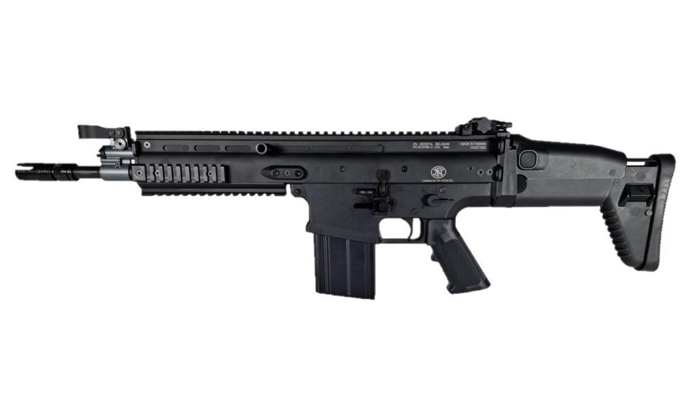 FN Herstal - SCAR-H CQC Electric Softgun kivääri - Musta - Game-On.no