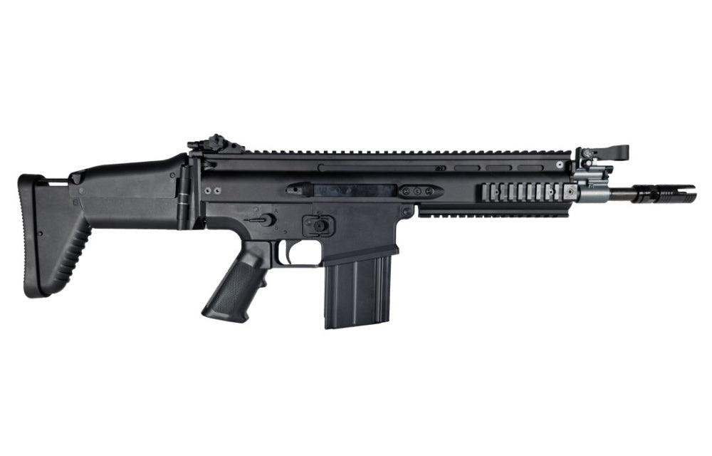 FN Herstal - SCAR-H CQC Electric Softgun kivääri - Musta - Game-On.no