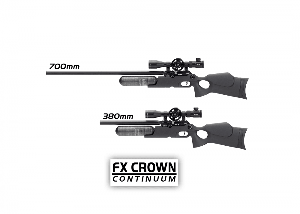 FX Crown MKII Continuum - 6.35mm PCP Luftgewehr - Synthetisch - Game-On.no