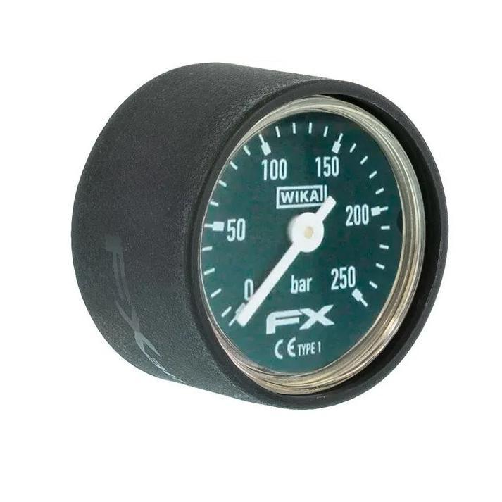 FX Pressure gauge - WIKA 27mm - 250BAR - Game-On.no