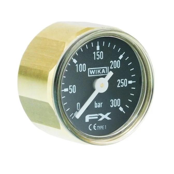 FX Pressure gauge - WIKA 27mm - 300BAR - Game-On.no