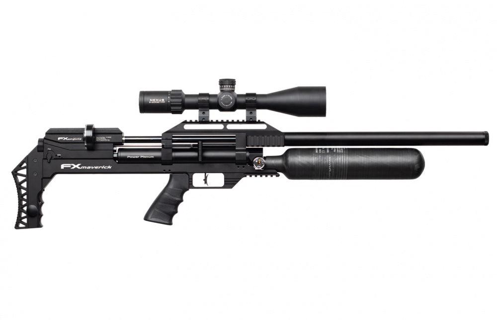 FX Maverick Sniper PCP Luftgevær Svart - 5.5mm (Regpliktig) - Game-On.no