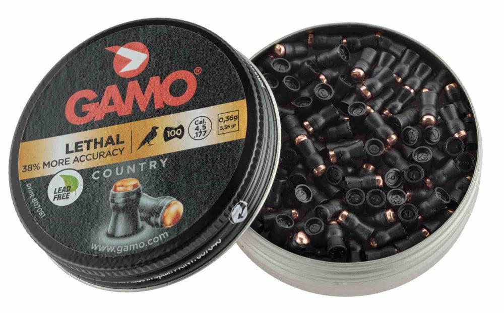 Gamo - Lethal Accuracy 4,5mm Pellets till Luftvåpen - 100stk - Game-On.no