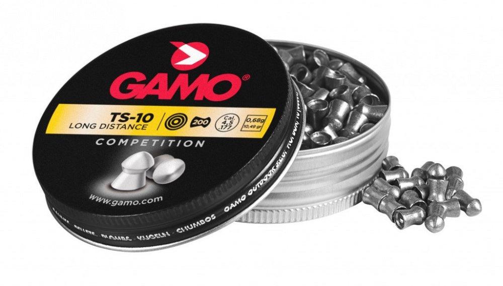 Gamo - TS-10 Long Distance 4.5mm Pellets for Air Force - 200kpl - Game-On.no