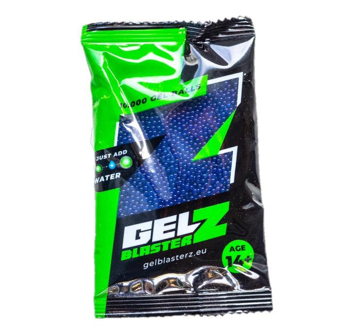 Geelipallot - Gel Blasterz - Sininen - 10 000kpl - Game-On.no