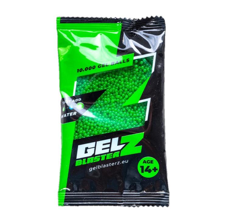 Geelipallot - Gel Blasterz - Vihreä - 10 000kpl - Game-On.no