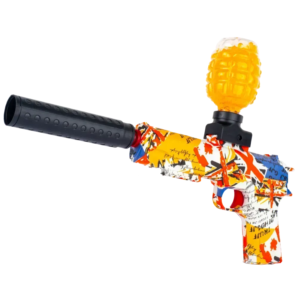 Gel Blasterz - Deaglez V2 SpeedStrike - Oransje - Game-On.no