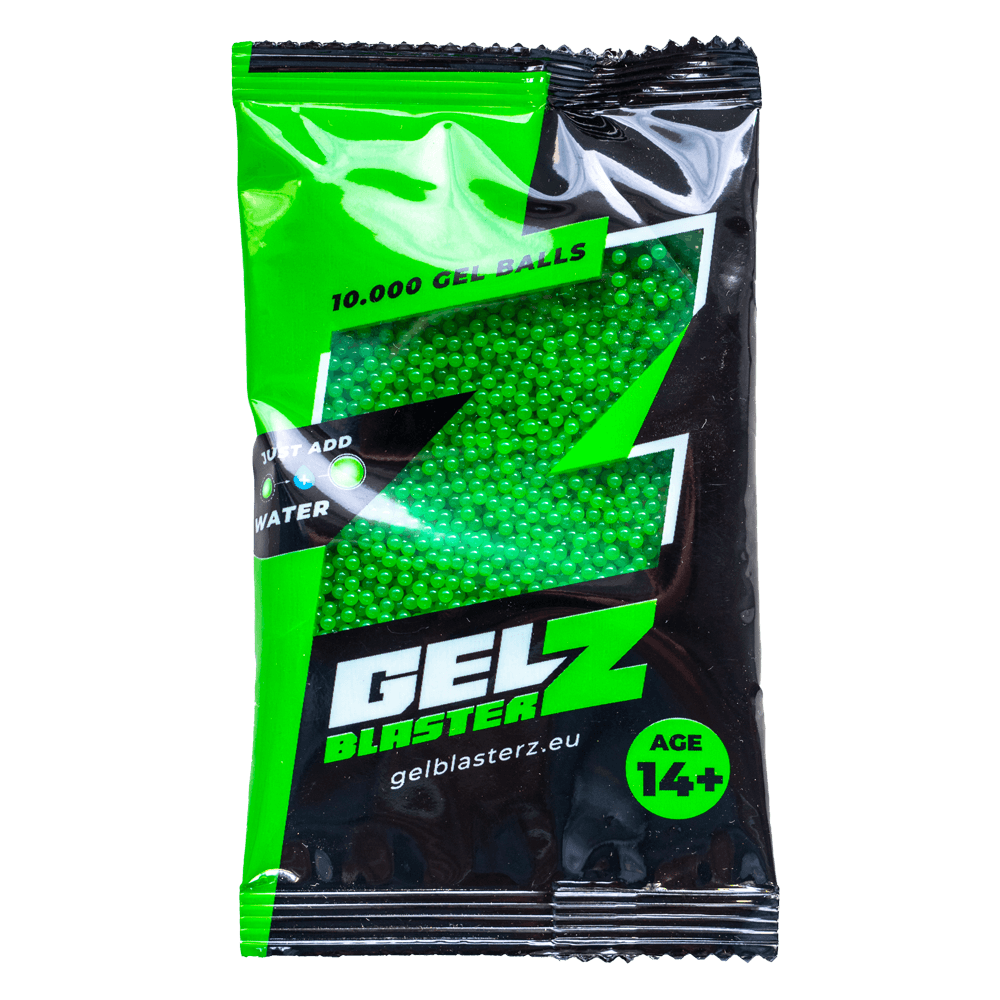 Gel Balls - Gel Blasterz - Green - 10,000 pcs