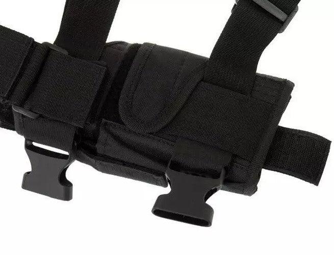 GFC - Universal holster with thigh attachment - Magazine pocket included - Game-On.no