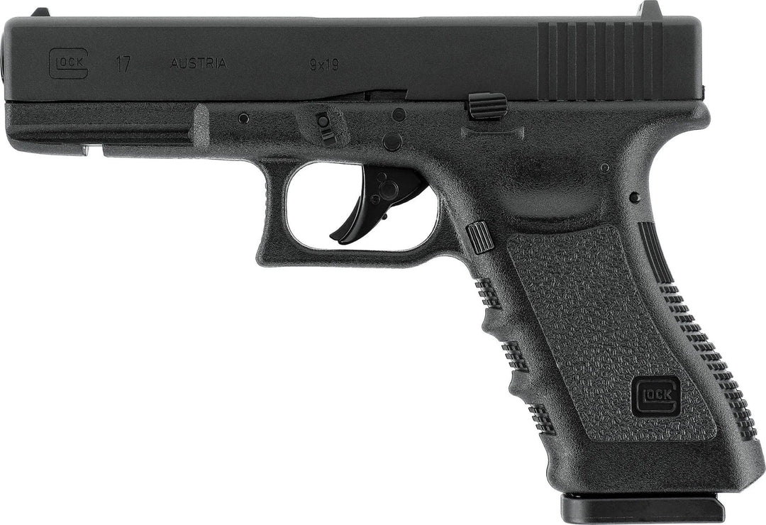 Glock 17 luftpistol med blæsebælg - 4,5 mm BB - Game-On.no