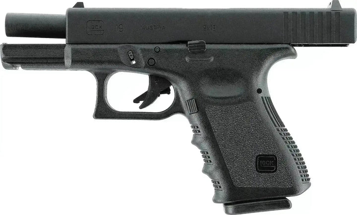 Glock 19 - Gass softgun med blowback - Pakkesett - Game-On.no