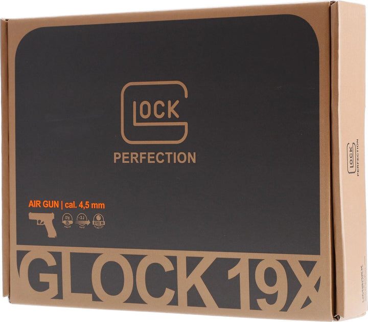 Glock 19X Coyote - 4.5mm Luftpistole mit Blowback - Game-On.no