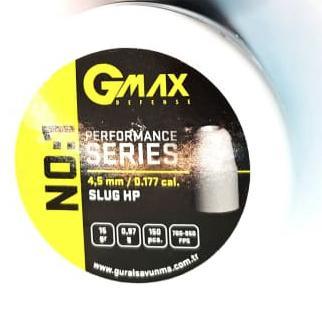 Gmax NO:1-kugler til Air Force 4,5 mm 15 gr - 150 stk - Game-On.no