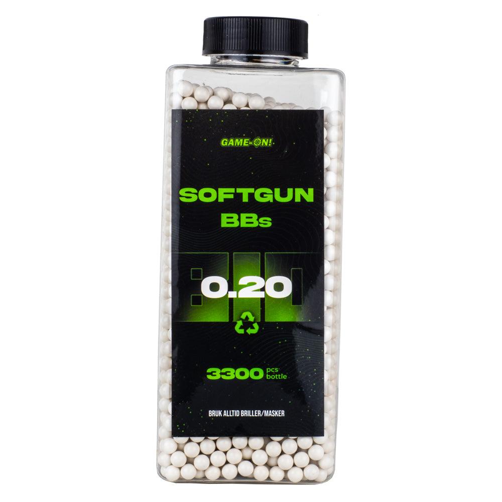 GO! BIO Bälle - 0.20g - Flasche mit 3300 Stück - Game-On.no