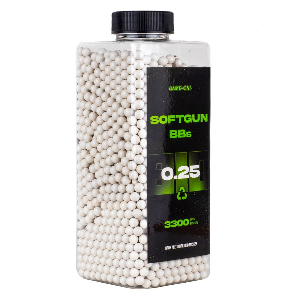 GO! BIO Bälle - 0.25g - Flasche mit 3300 Stück - Game-On.no